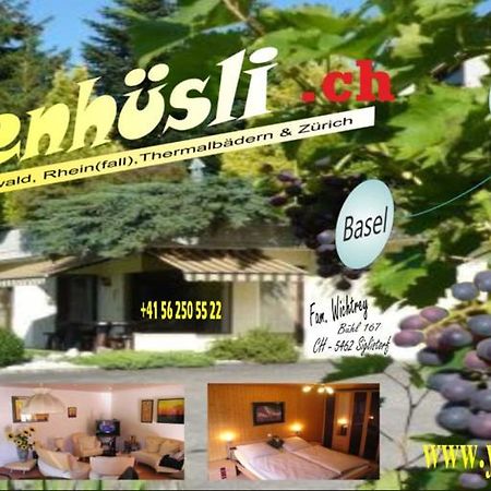 Apartamento Ferienhüsli Siglistorf Exterior foto
