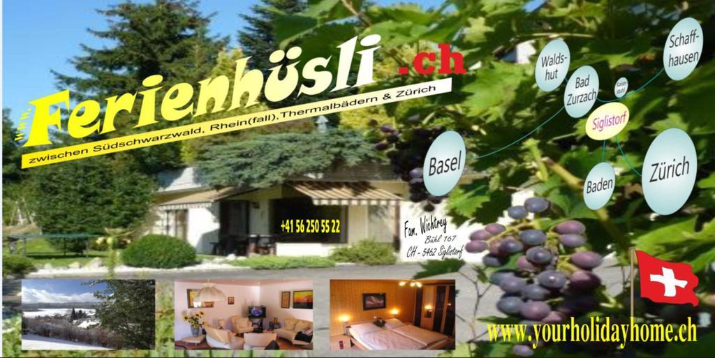 Apartamento Ferienhüsli Siglistorf Exterior foto